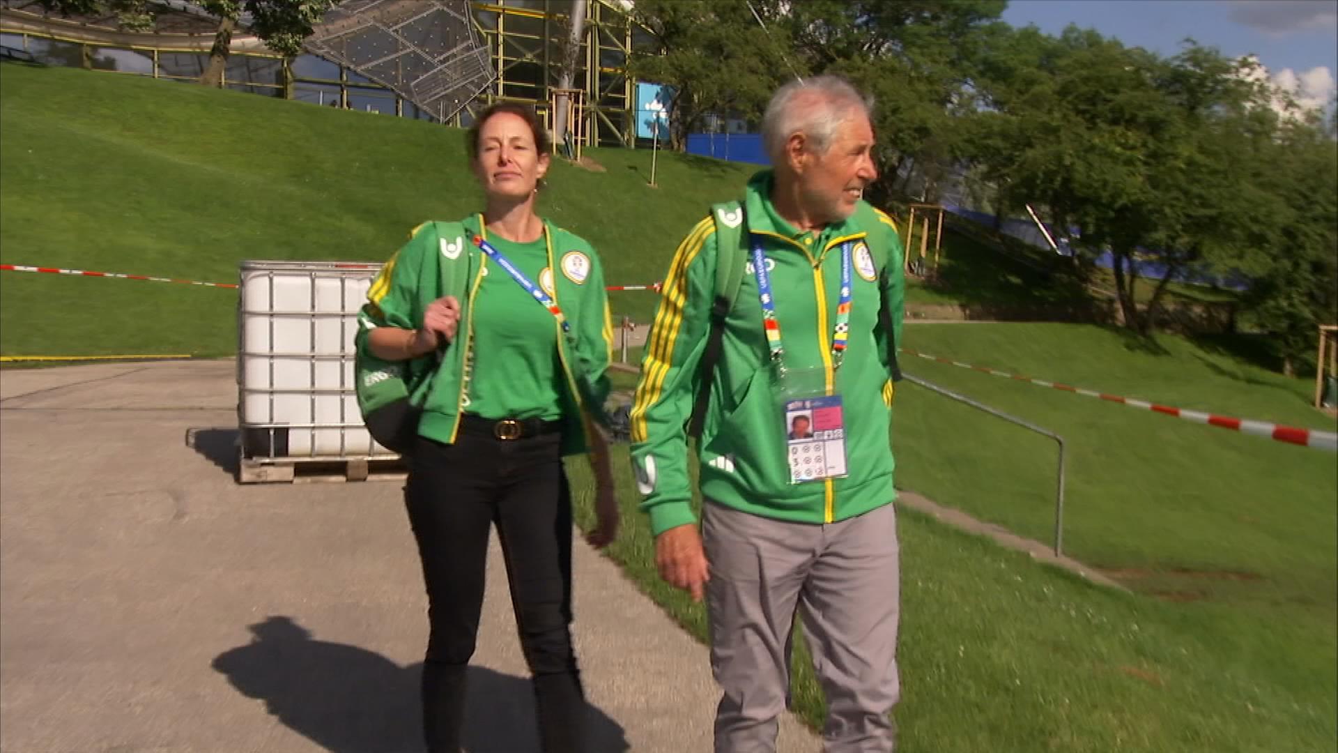 Volunteers bei der Fußball-EM