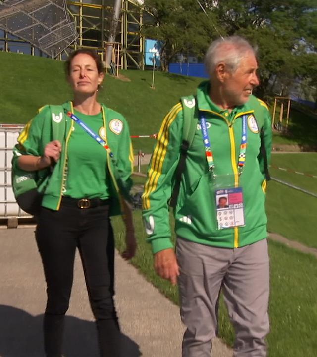 Volunteers bei der Fußball-EM