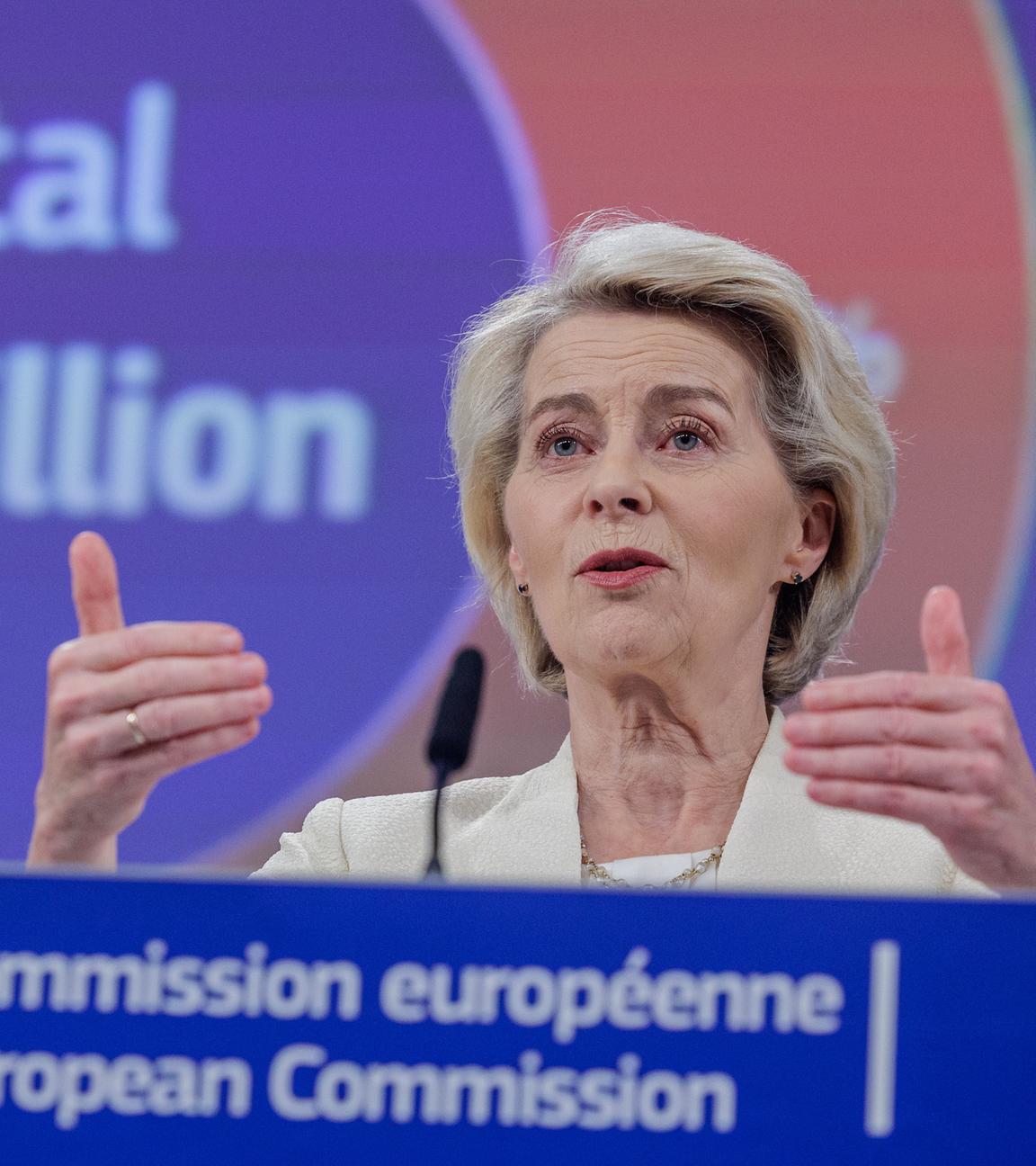 EU-Kommissionspräsidentin Ursula von der Leyen