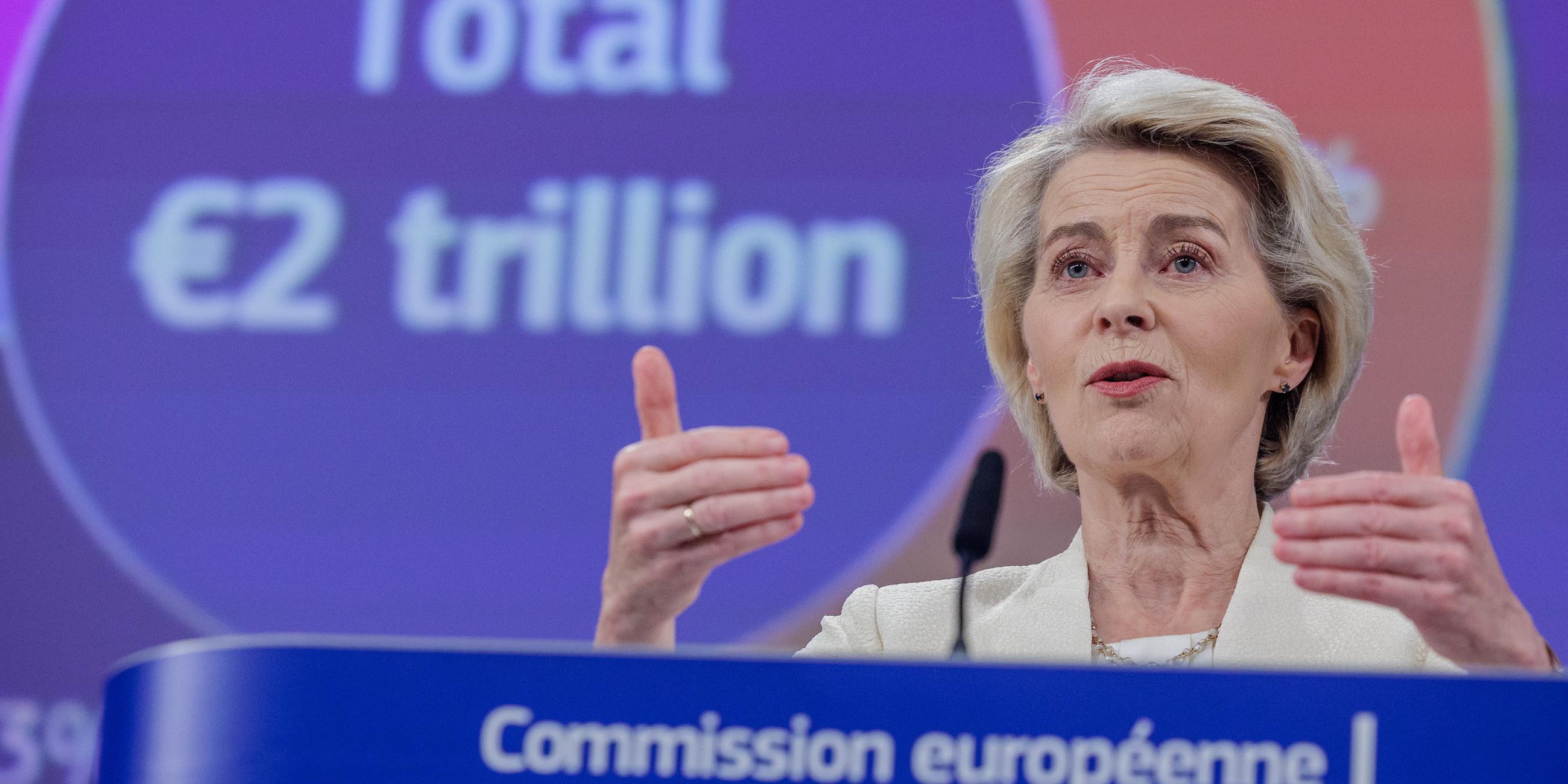 EU-Kommissionspräsidentin Ursula von der Leyen