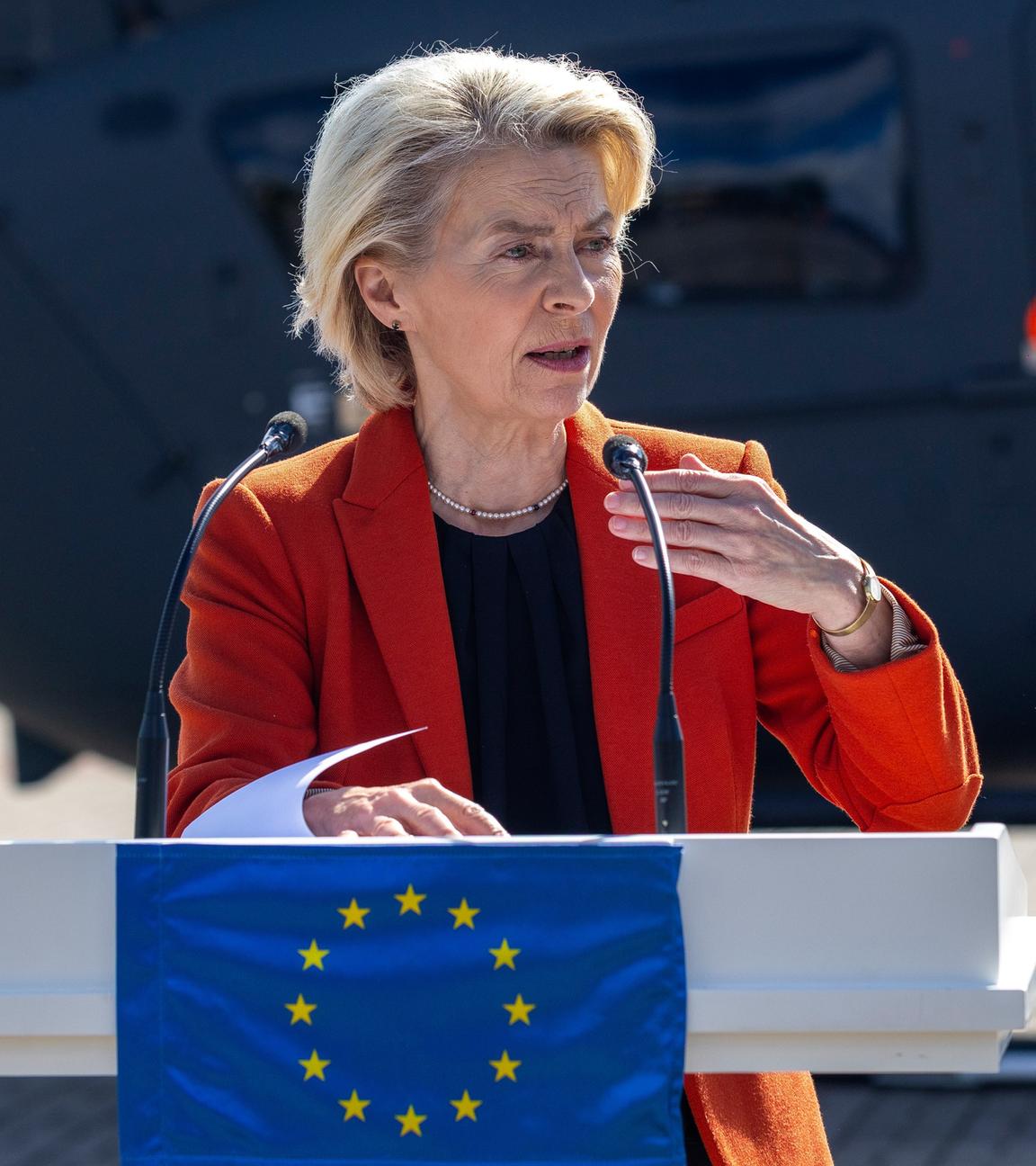 EU-Kommissionspräsidentin Ursula von der Leyen in Litauen