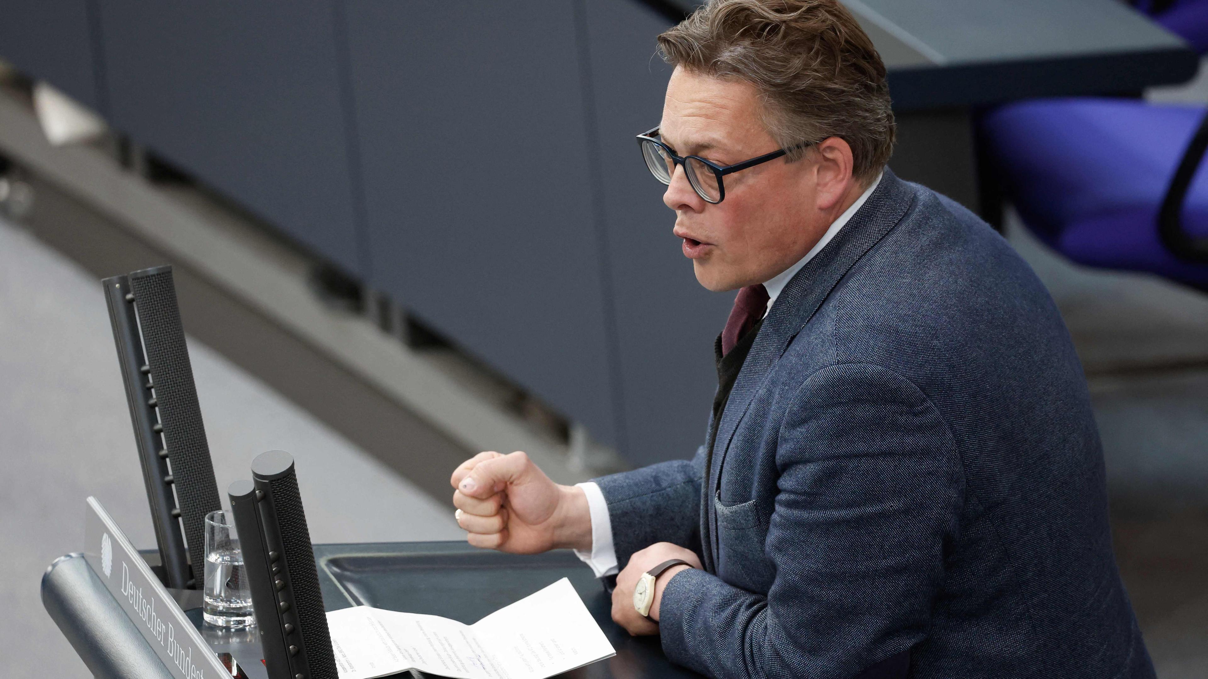 Konstantin von Notz im Bundestag