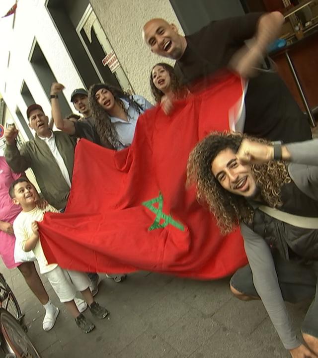 Marokkanische Fans