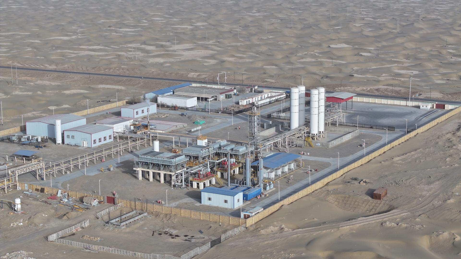  Die Anlage eines der offenbar vorgetäuschten Klimaschutzprojekte in China, mit dem amtlichen Kürzel BZIA . 