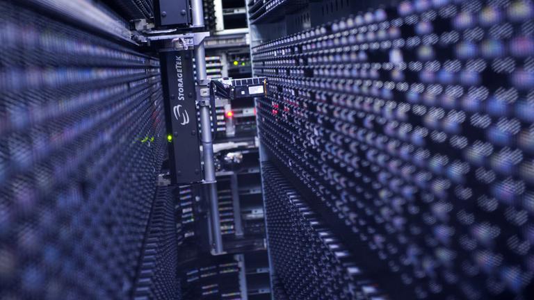 Serverraum für Vorratsdatenspeicherung