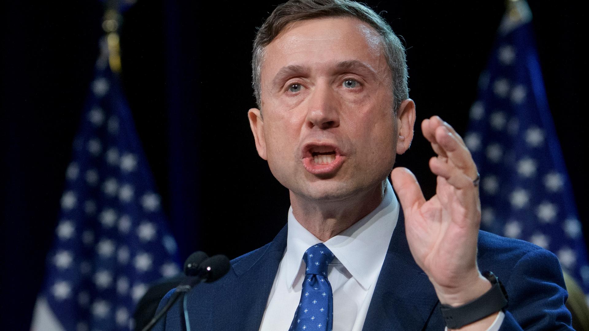 Der neu gewählte Vorsitzende der US-Demokraten, Ken Martin