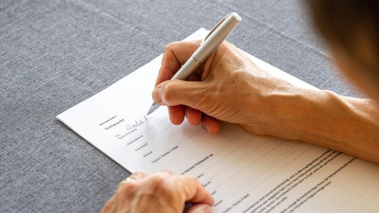 Typical: Vorsorgevollmacht