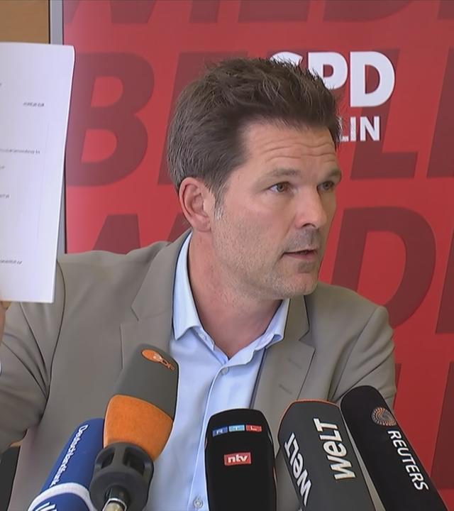 SPD Politiker im Interview