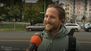 Voxpop aus Berlin, Mann zu den Ergebnissen der Berlin-Wahl. 
