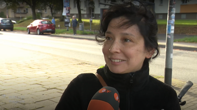 Voxpop aus Schwerin, Frau zu den Ergebnissen der Landtagswahl. 