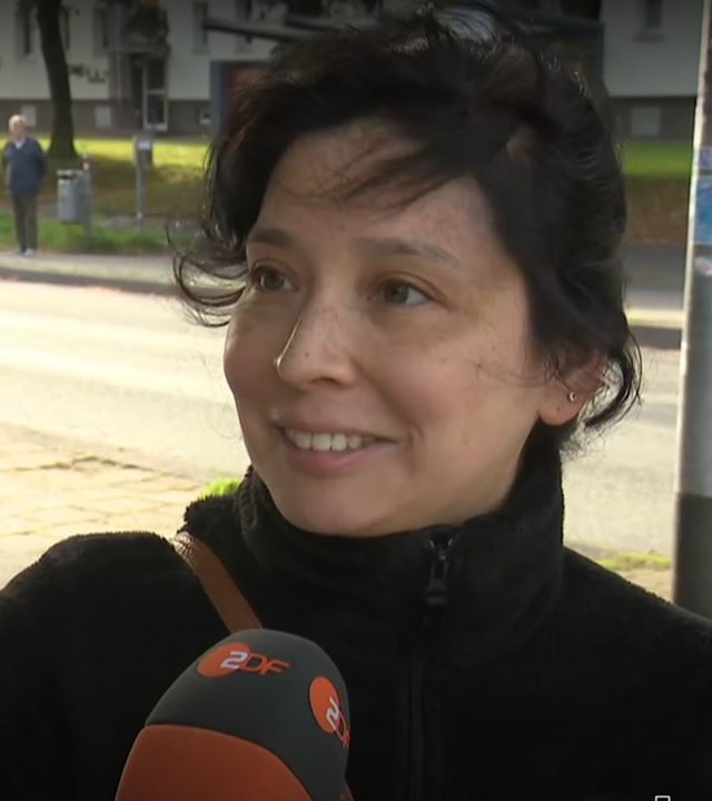 Voxpop aus Schwerin, Frau zu den Ergebnissen der Landtagswahl. 