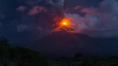 Vulkan in Guatemala ausgebrochen
