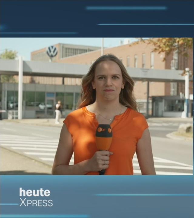 Schaltgespräch mit ZDF-Reporterin Svenja Bergerhoff  zur Befragung von VW-Chef Blume