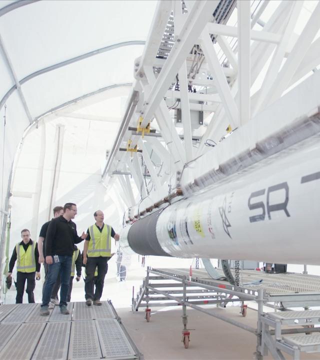 Wachs als Raketenantrieb