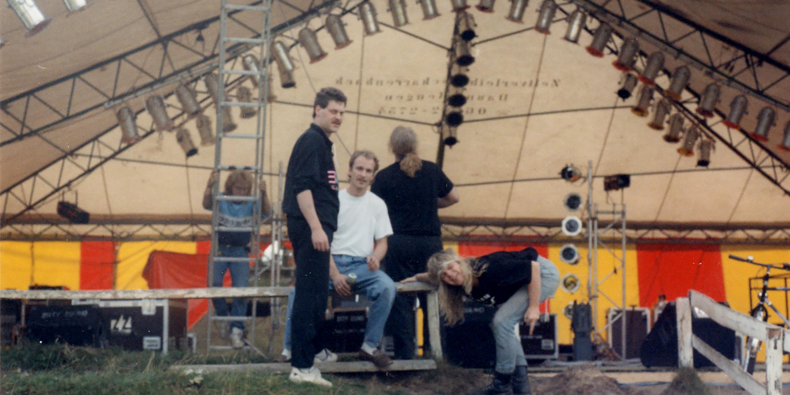 Crew der ICS Festival Service GmbH
