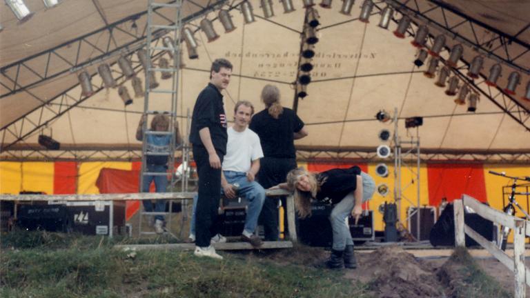 Crew der ICS Festival Service GmbH