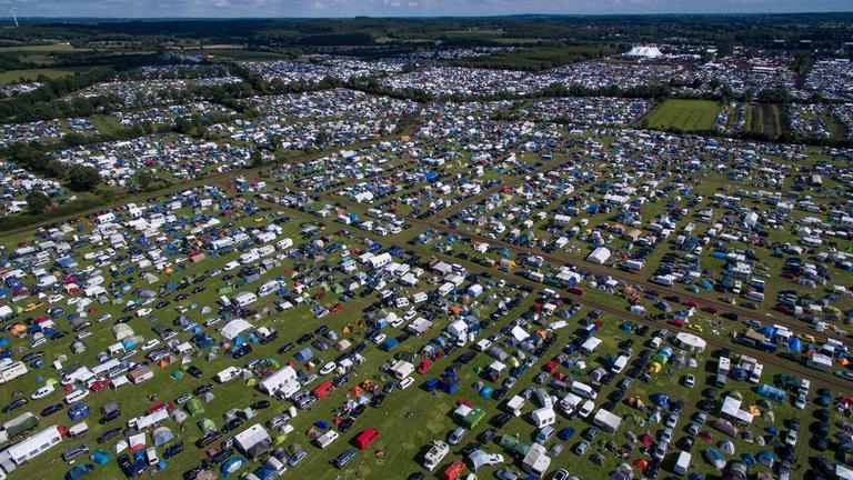Zeltplatz in Wacken