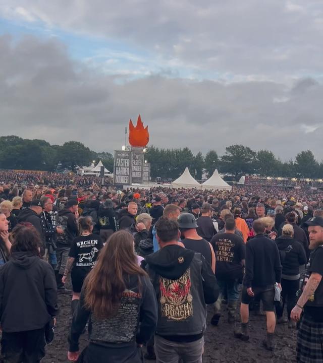 Schlechtes Wetter bei Wacken