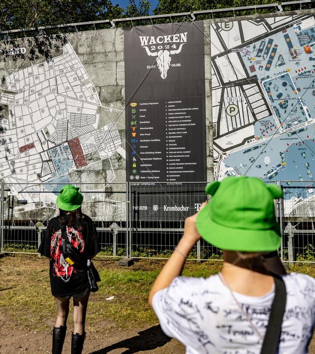 Wacken 2024 - Festivalplan