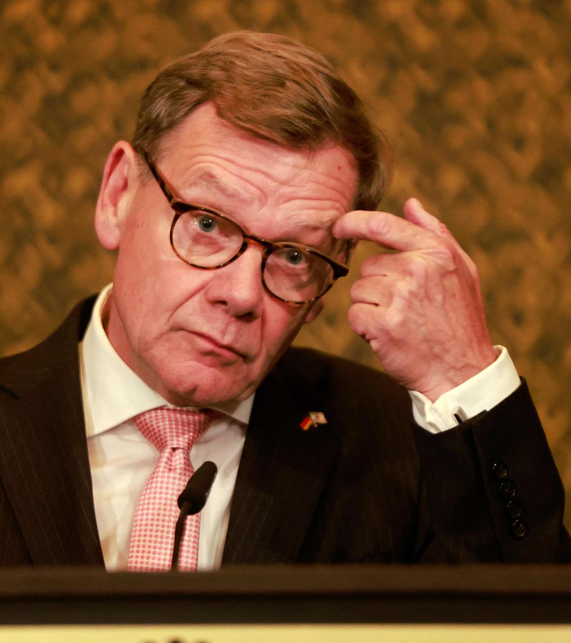 Bundesaußenminister Johann Wadephul in Jerusalem.