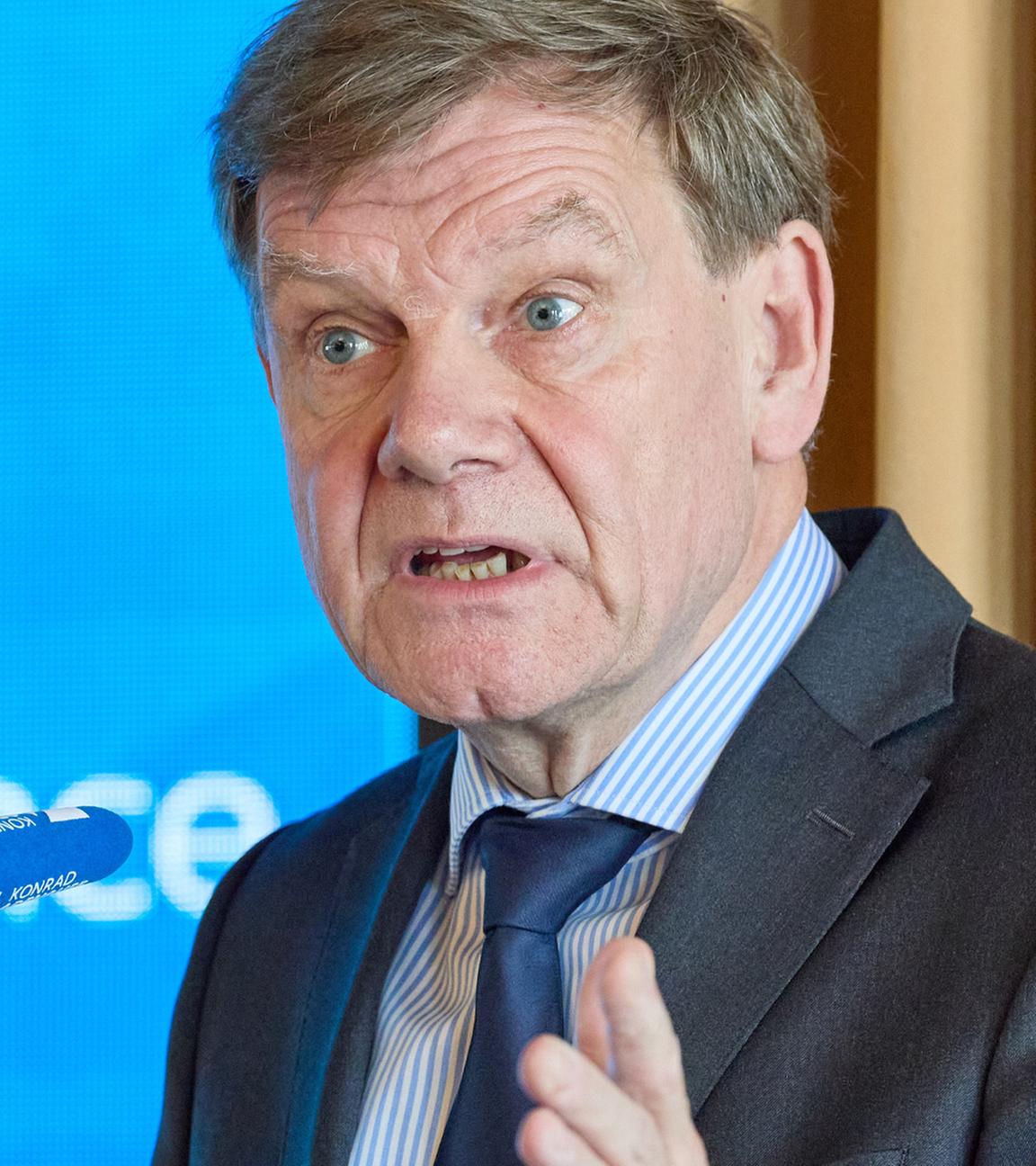 Bundesaußenminister Johann Wadephul spricht auf der Kiel Security Conference am 20.06.2025.
