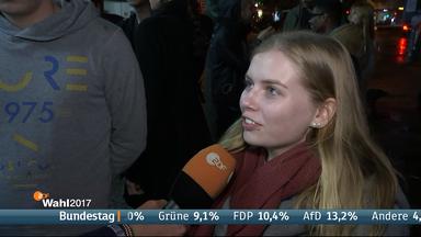 Wähler zur Bundestagswahl