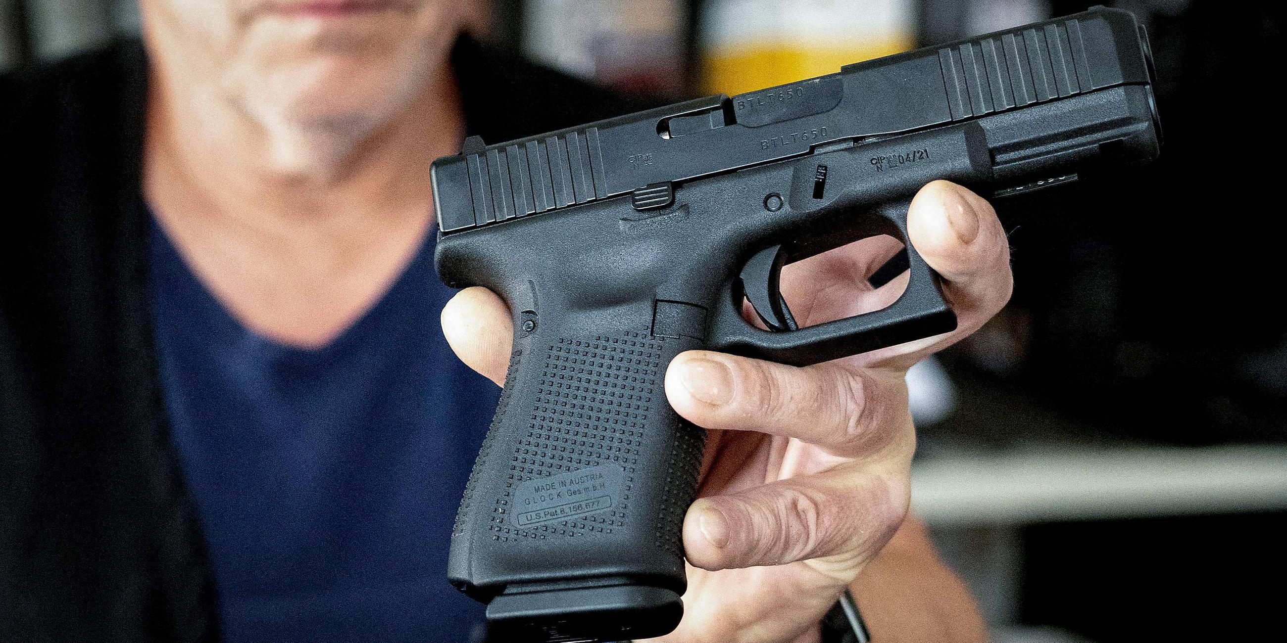 Eine Glock-Pistole, die derjenigen ähnelt, die beim Amoklauf an der Grazer Oberschule am 13. Juni 2025 in Wien verwendet wurde