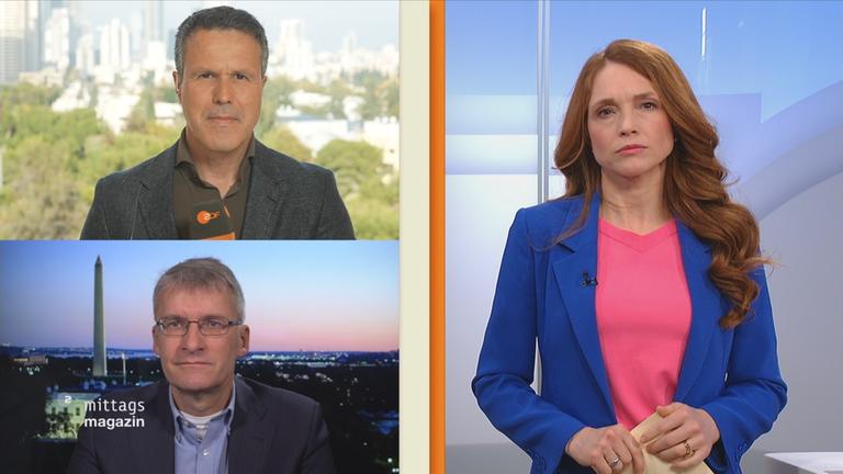 Die ZDF-Korrespondenten Elmar Theveßen und Thomas Reichart zur Lage in Nahost