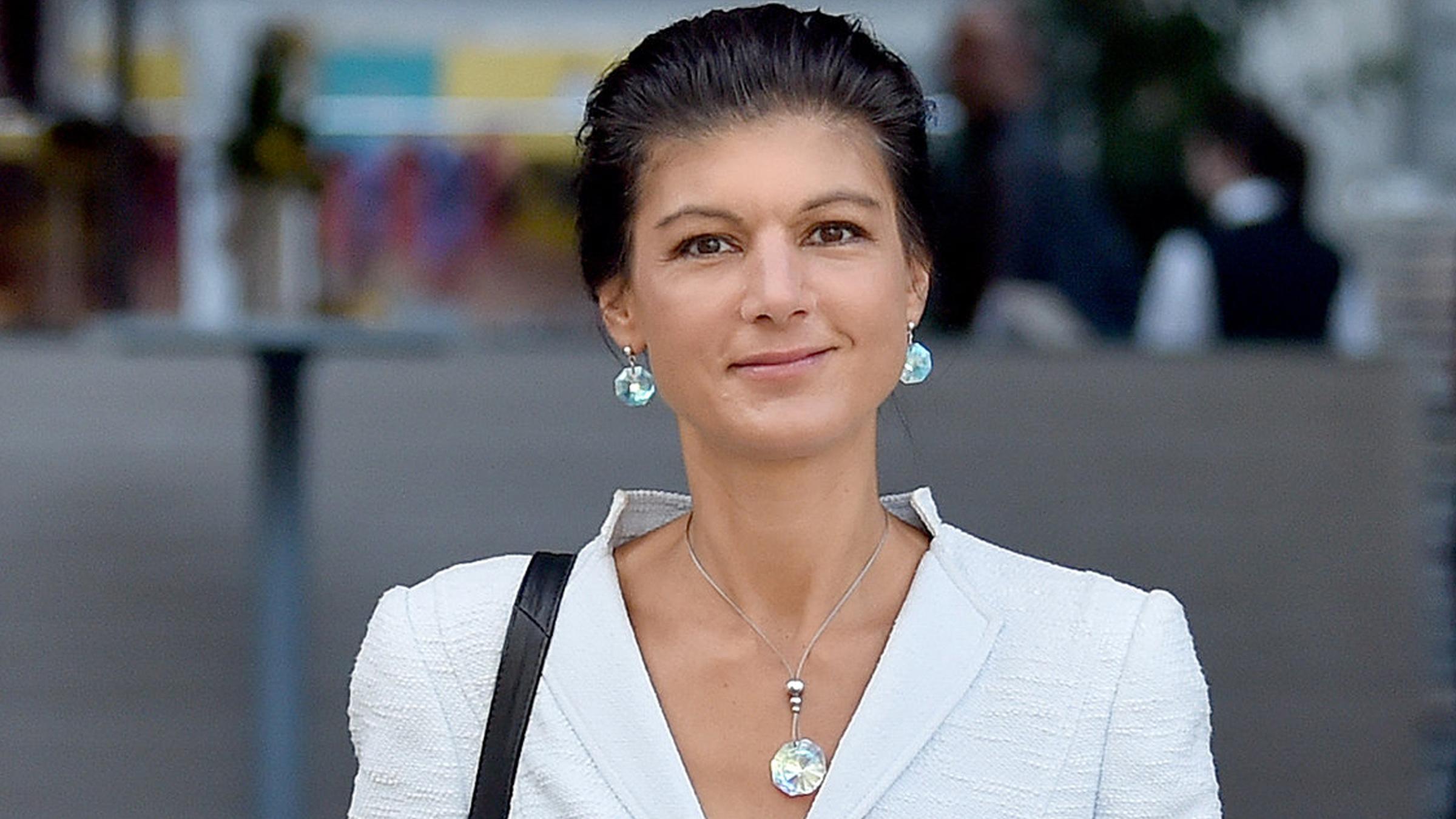Archiv: Sahra Wagenknecht am 18.10.2017 in Potsdam