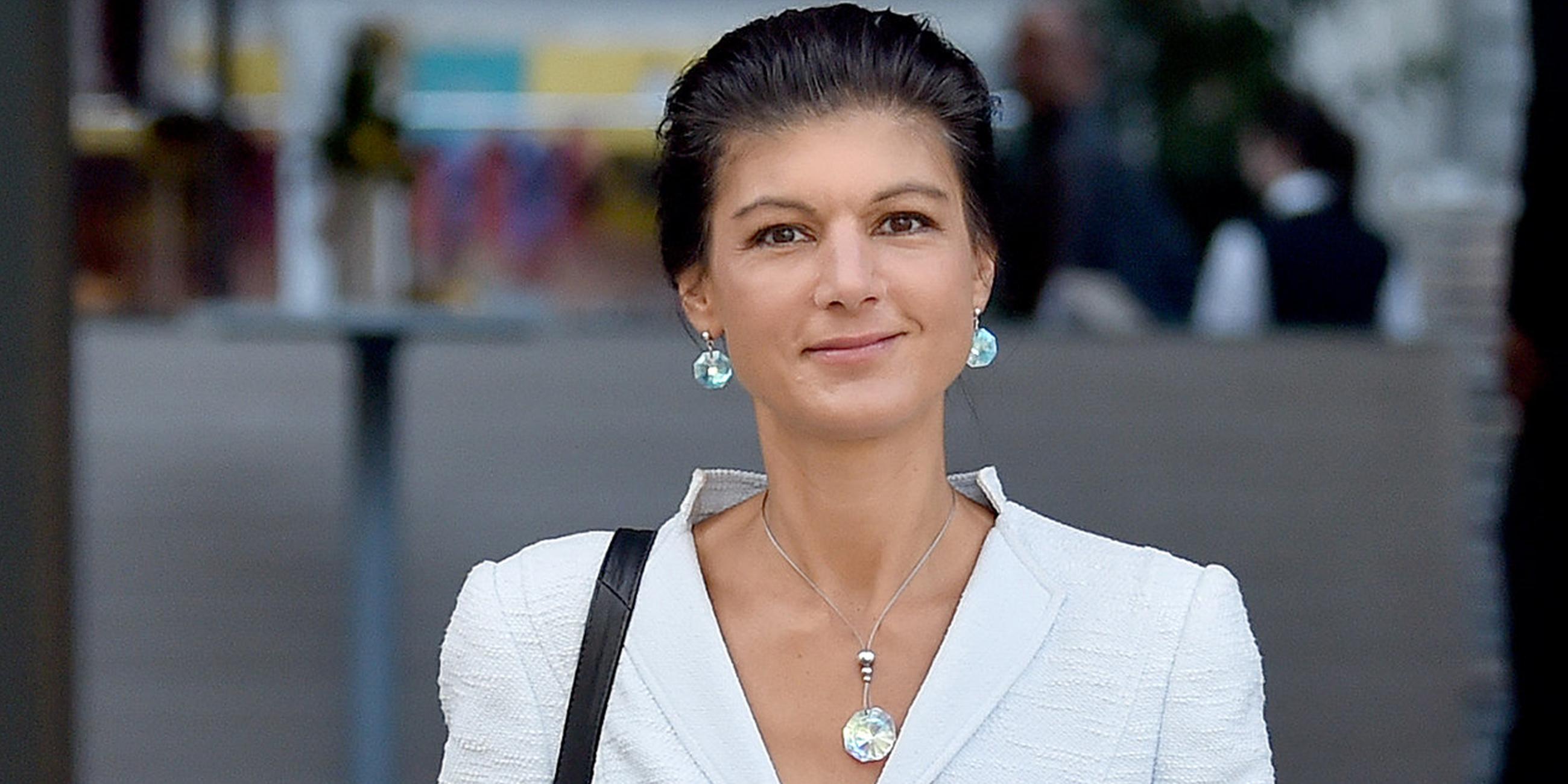 Archiv: Sahra Wagenknecht am 18.10.2017 in Potsdam