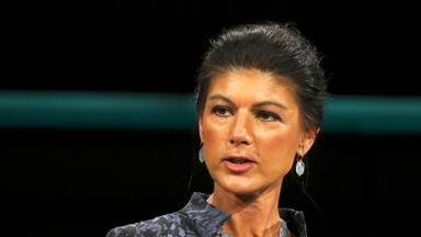 Politikerin Sahra Wagenknecht (BSW) bei Markus Lanz.