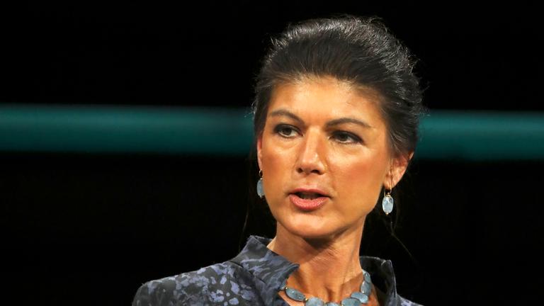 Politikerin Sahra Wagenknecht (BSW) bei Markus Lanz.