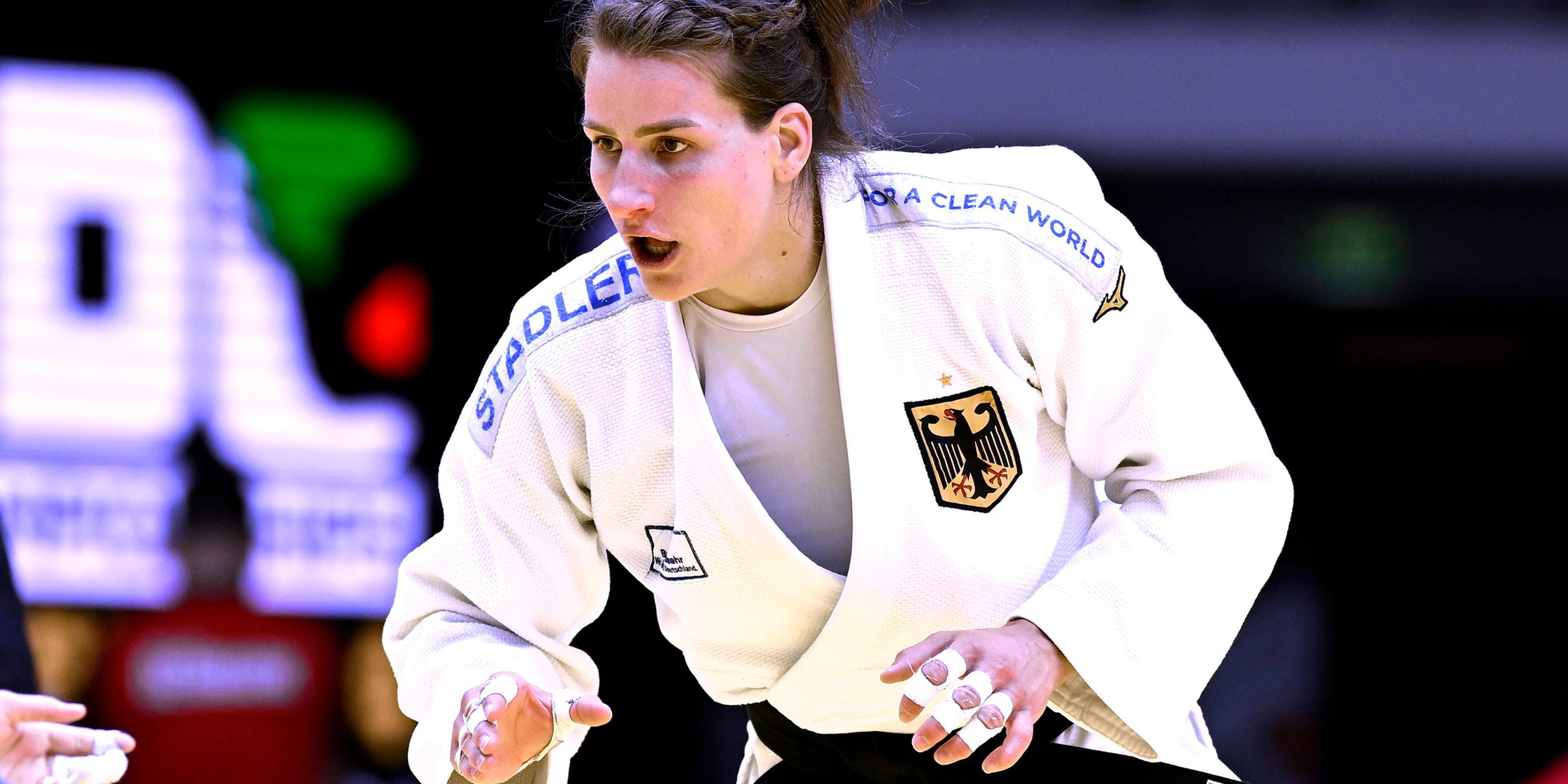 Anna-Maria Wagner Kampf um Gold gegen Alice Bellandi.