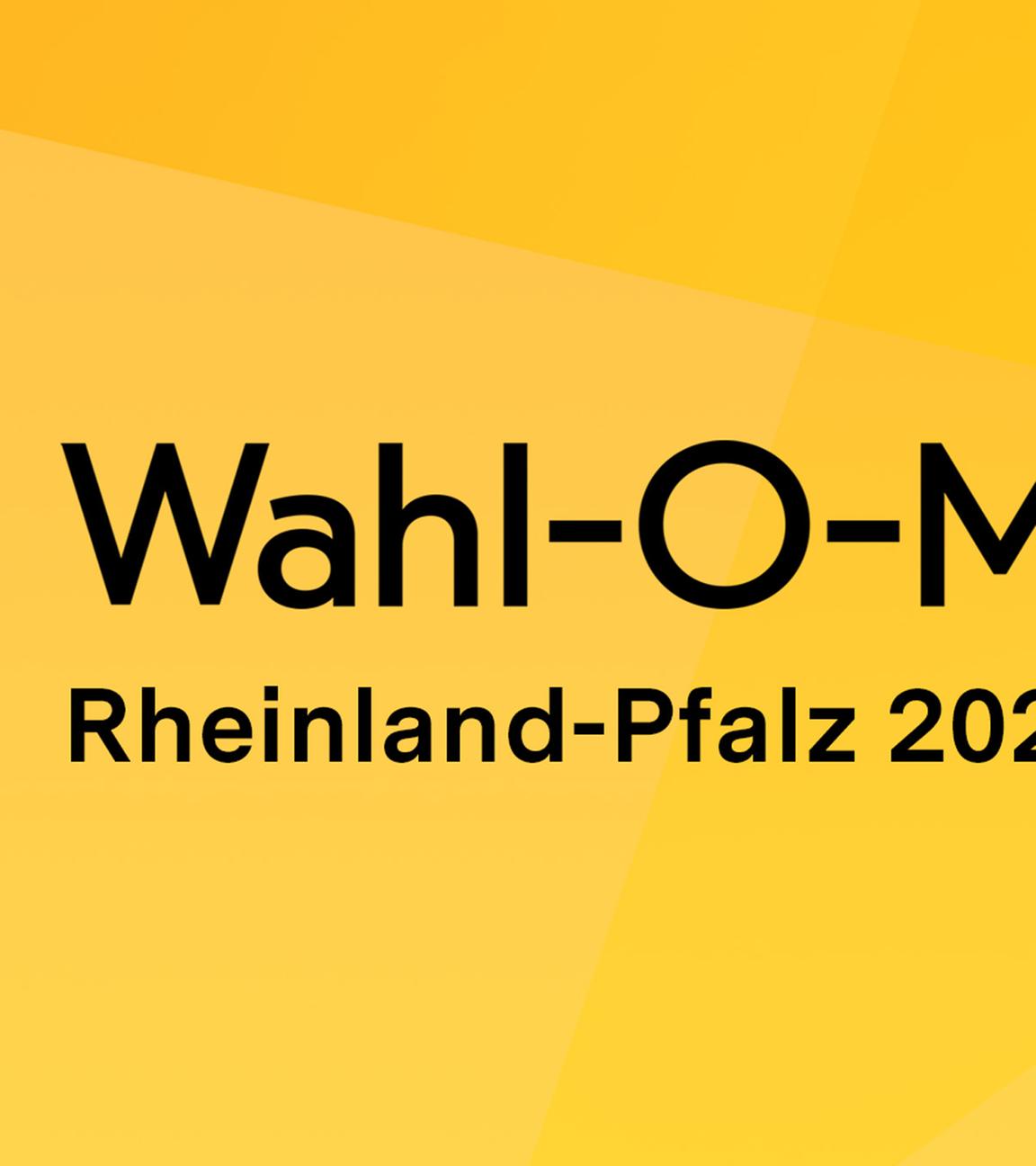 Wahl-O-Mat Rheinland Pfalz 2026