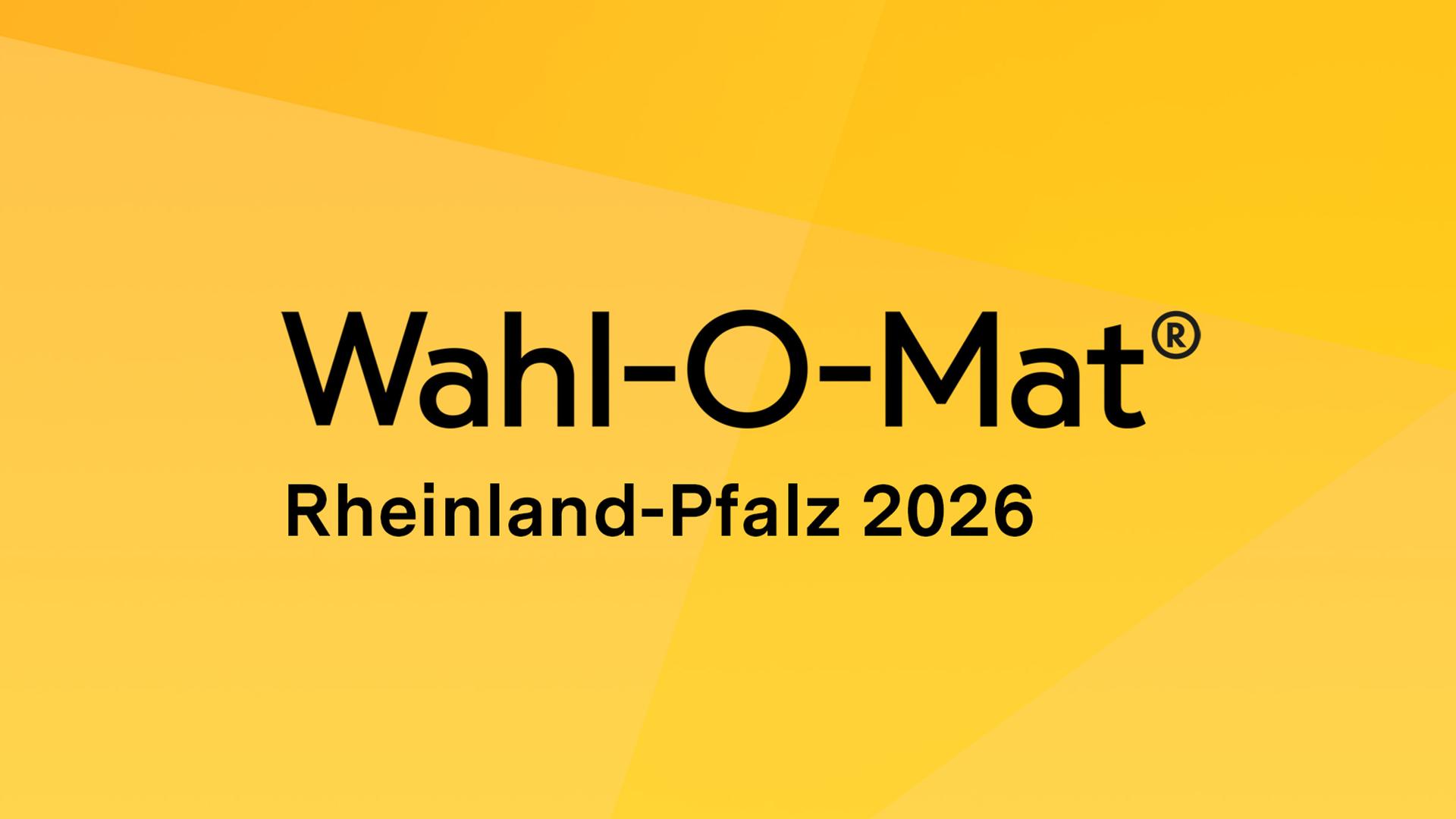 Wahl-O-Mat Rheinland Pfalz 2026