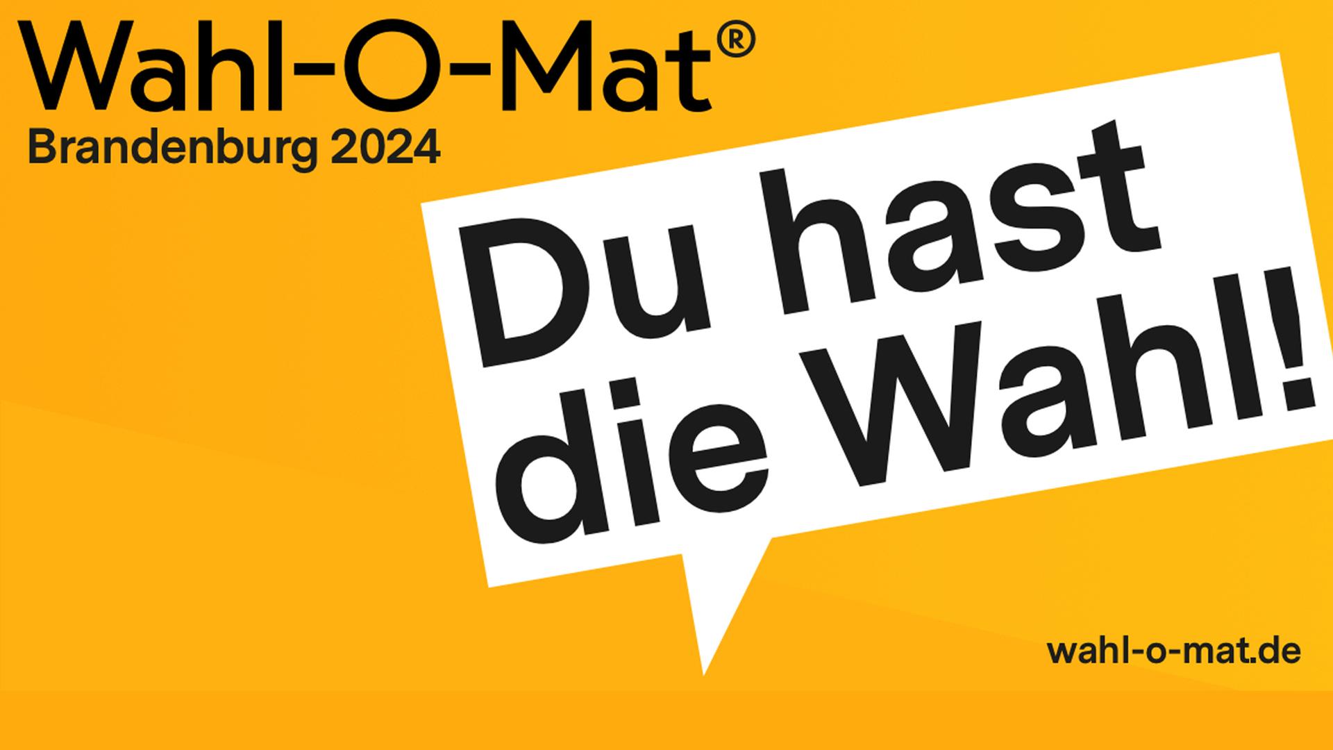 Symbolbild: Wahl-O-Mat - Brandenburg