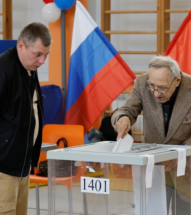 In Russland wird das Parlament gewählt
