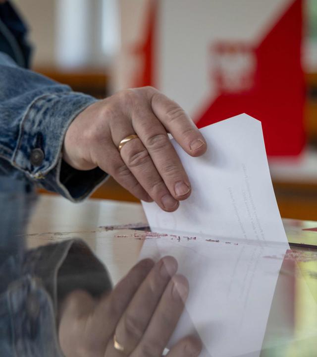 Stimmabgabe zur Präsidentschaftswahl in Polen