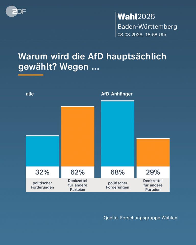 Wahlanalyse Baden-Württemberg: Warum wird die AfD gewaählt