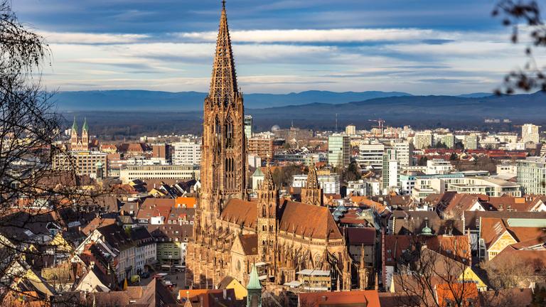 Stadtansicht von Freiburg im Breisgau