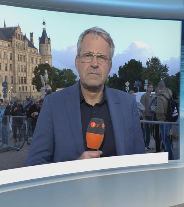 Schaltgespräch mit ZDF-Korrespondent Bernd Mosebach