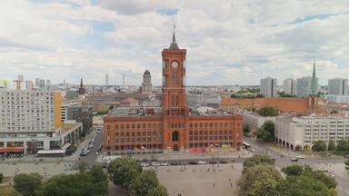 Das Rote Rathaus in Berlin