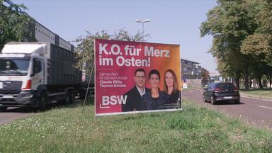 Wahlplakat BSW