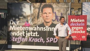 Wahlplakat SPD Mieten Berlin