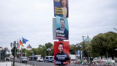 Wahlplakate - Wahl zum Abgeordnetenhaus von Berlin 2026