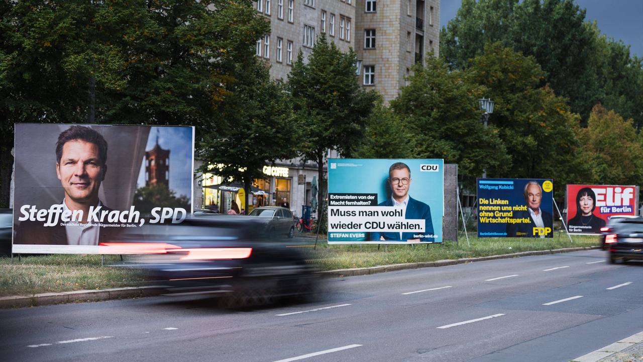 Berlin votes tomorrow with CDU and Linke within two points