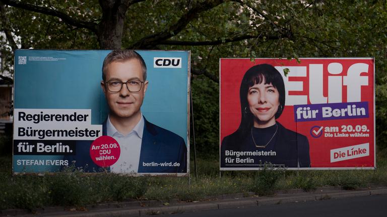 Wahlplakate in Berlin