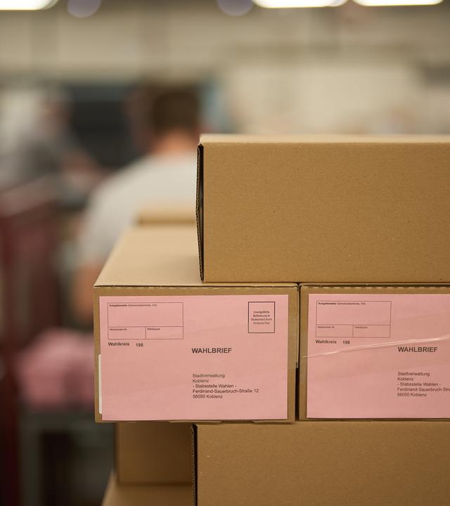 Wahlunterlagen Post