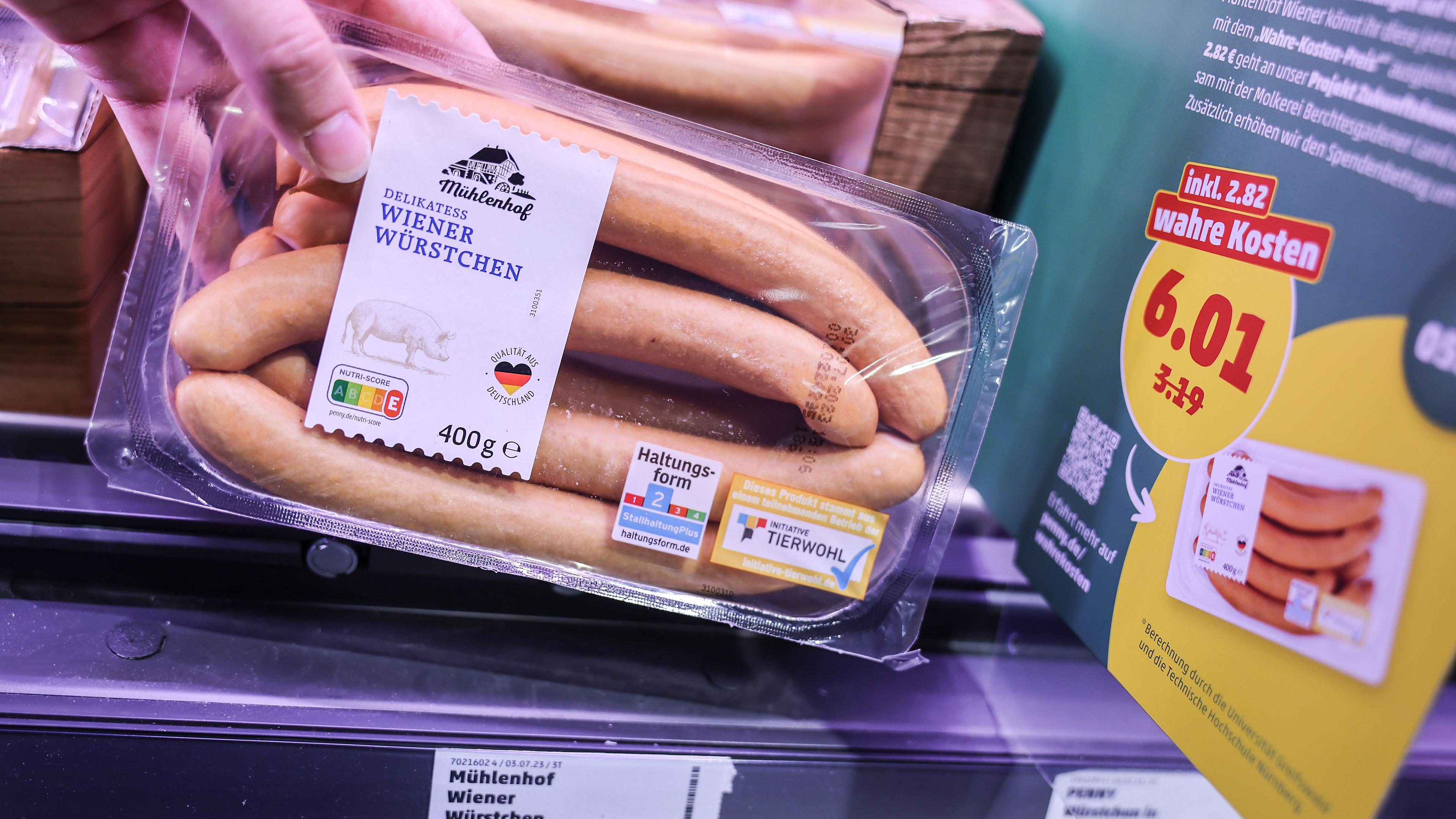 Lebensmittelpreise bei Penny