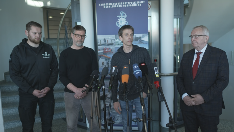 Pressekonferenz in Wismar